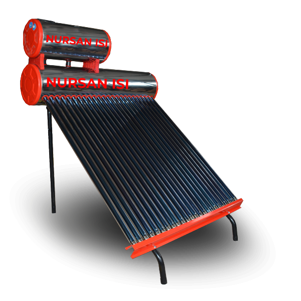 24 Vakum Tüplü Basınçlı Güneş Enerjisi KROM