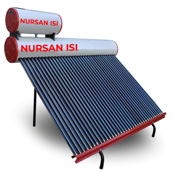 36  Vakum Tüplü Basınçlı Boyalı Güneş Enerjisi